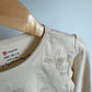 Noppies Cream Flower Top / 3-4T