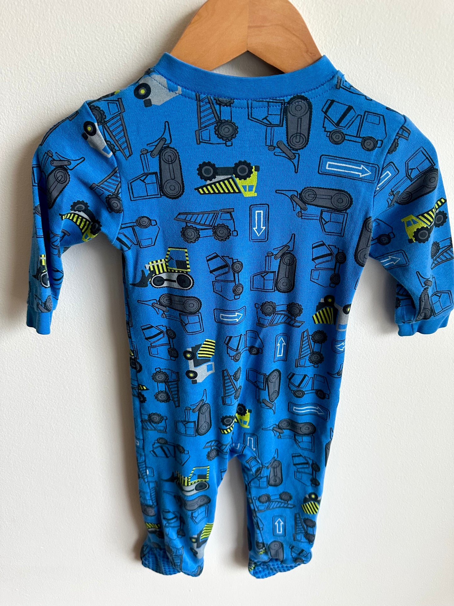 Blue Construction Vehicle Sleeper / 6-12m