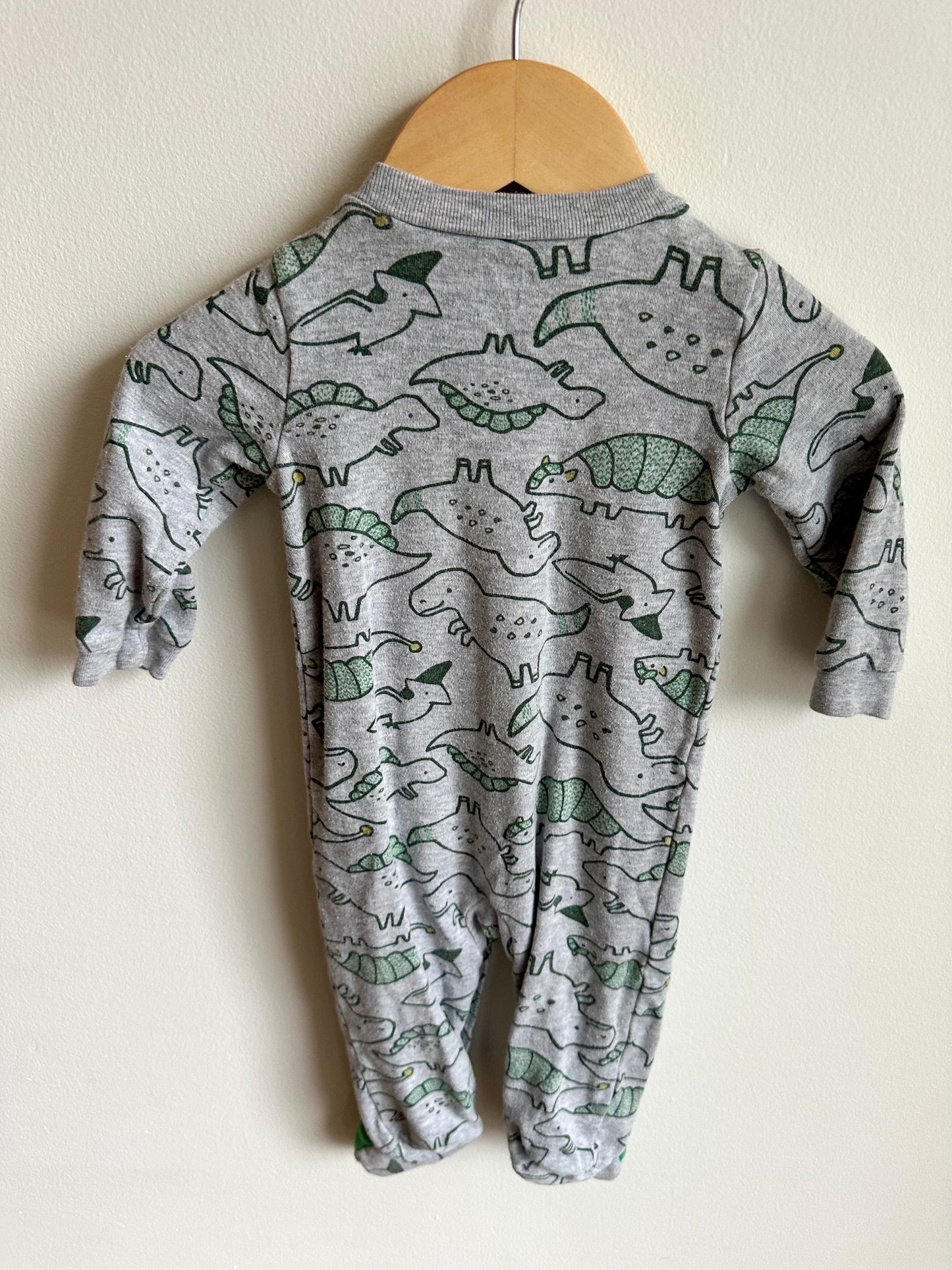 Grey Dino Grey Sleeper / 6-9m