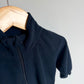 Navy Zippered Jumpsuit / 6-9m