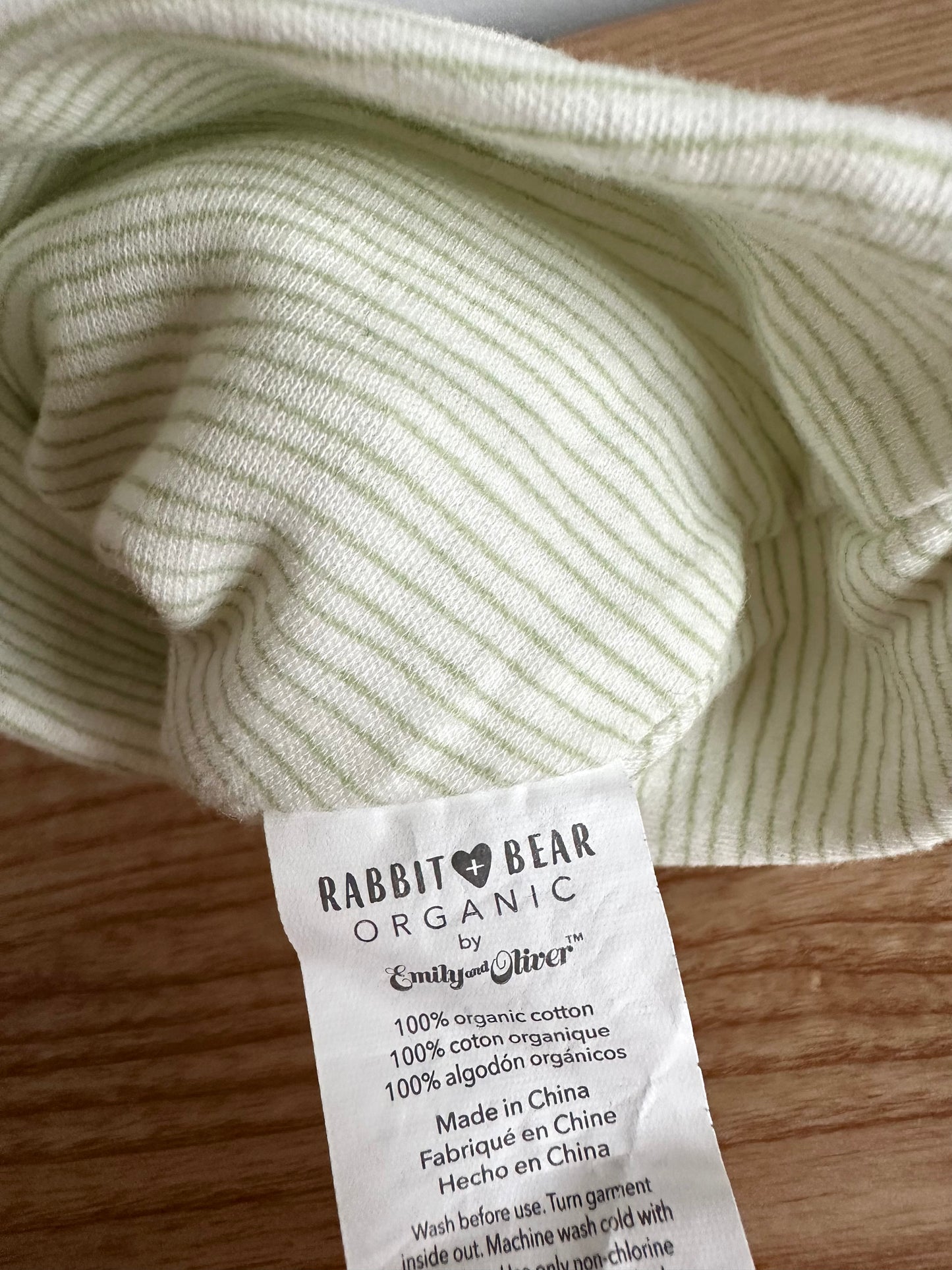100% Organic Cotton Avocuddle Me Beanie / 0-6m