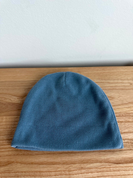 Soft Blue Beanie / 0-3m