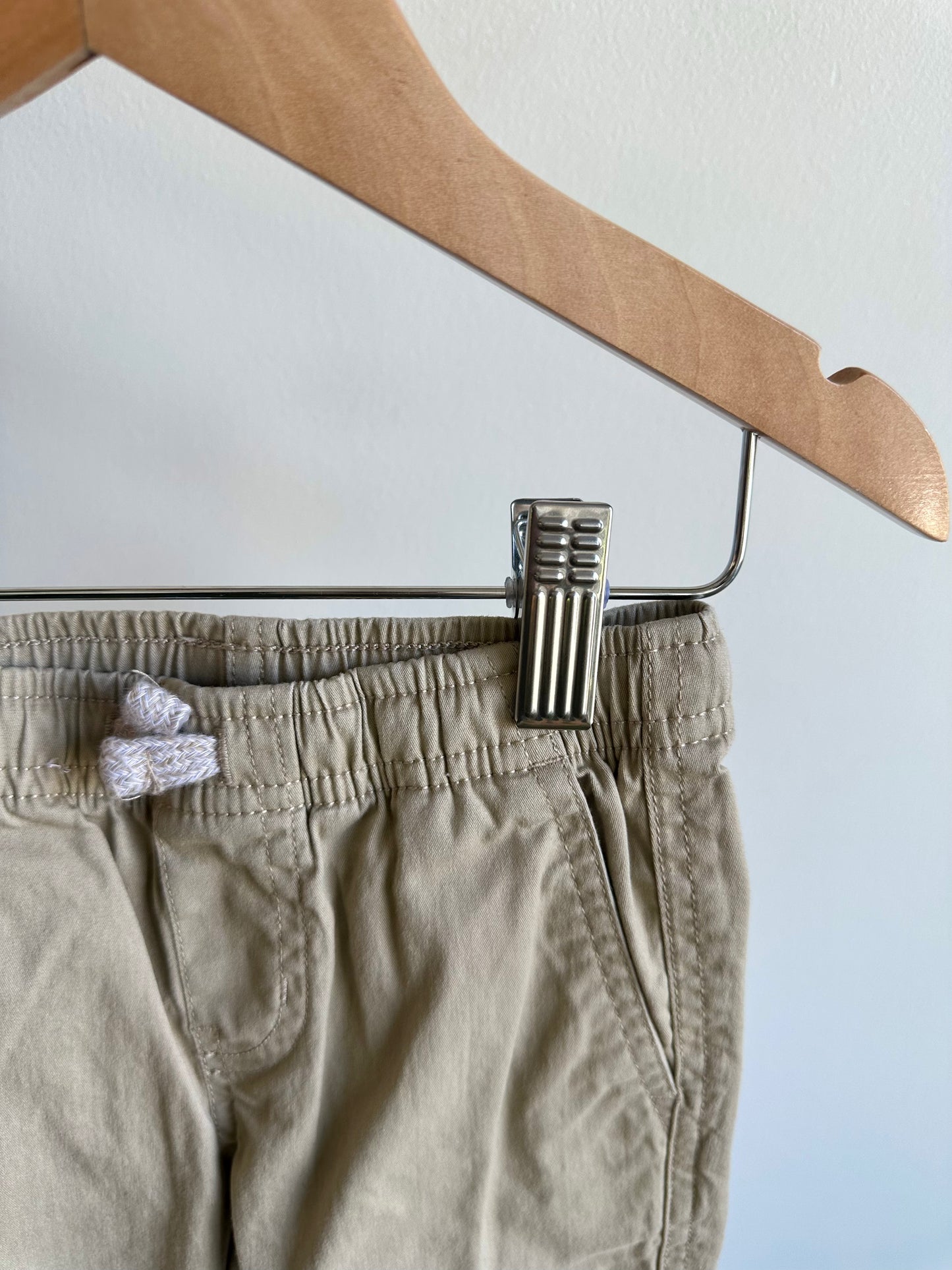Tan Drawstring Slacks / 2T