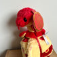 Plush Red Snake and Blanket Set (With Tags)