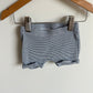 H&M Organic Cotton Striped Shorties / 6-9m