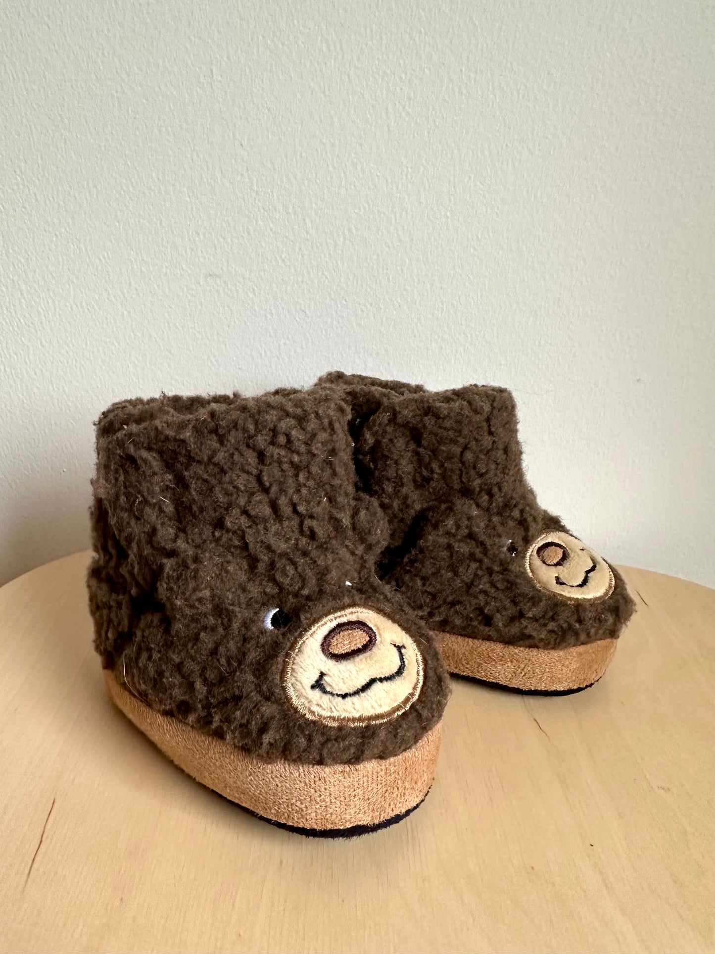 Bear Soft Sole Booties / 12-18m