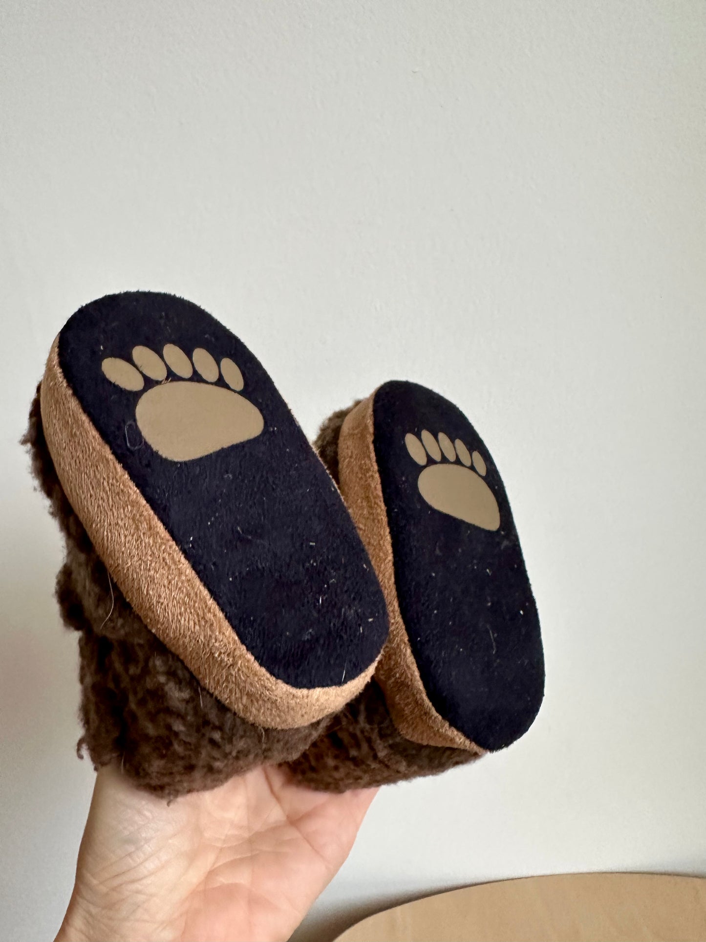 Bear Soft Sole Booties / 12-18m