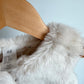 White Fluffy Vest / 2-3T