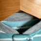 Blue Stripe Fleece Dino Sleeper / 9m