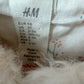 White Fluffy Vest / 2-3T