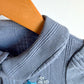 95% Organic Cotton Blue Star Embroidered Sleeper / 6-9m