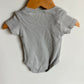 Blue Rib Bodysuit / 3-6m