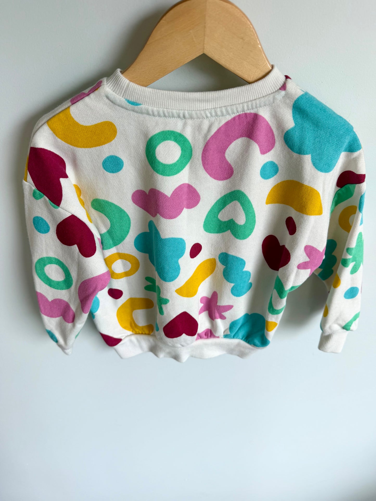 Boxy Shapes Crewneck / 2T