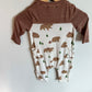 Bamboo Bears Jumpsuit / 3-6m
