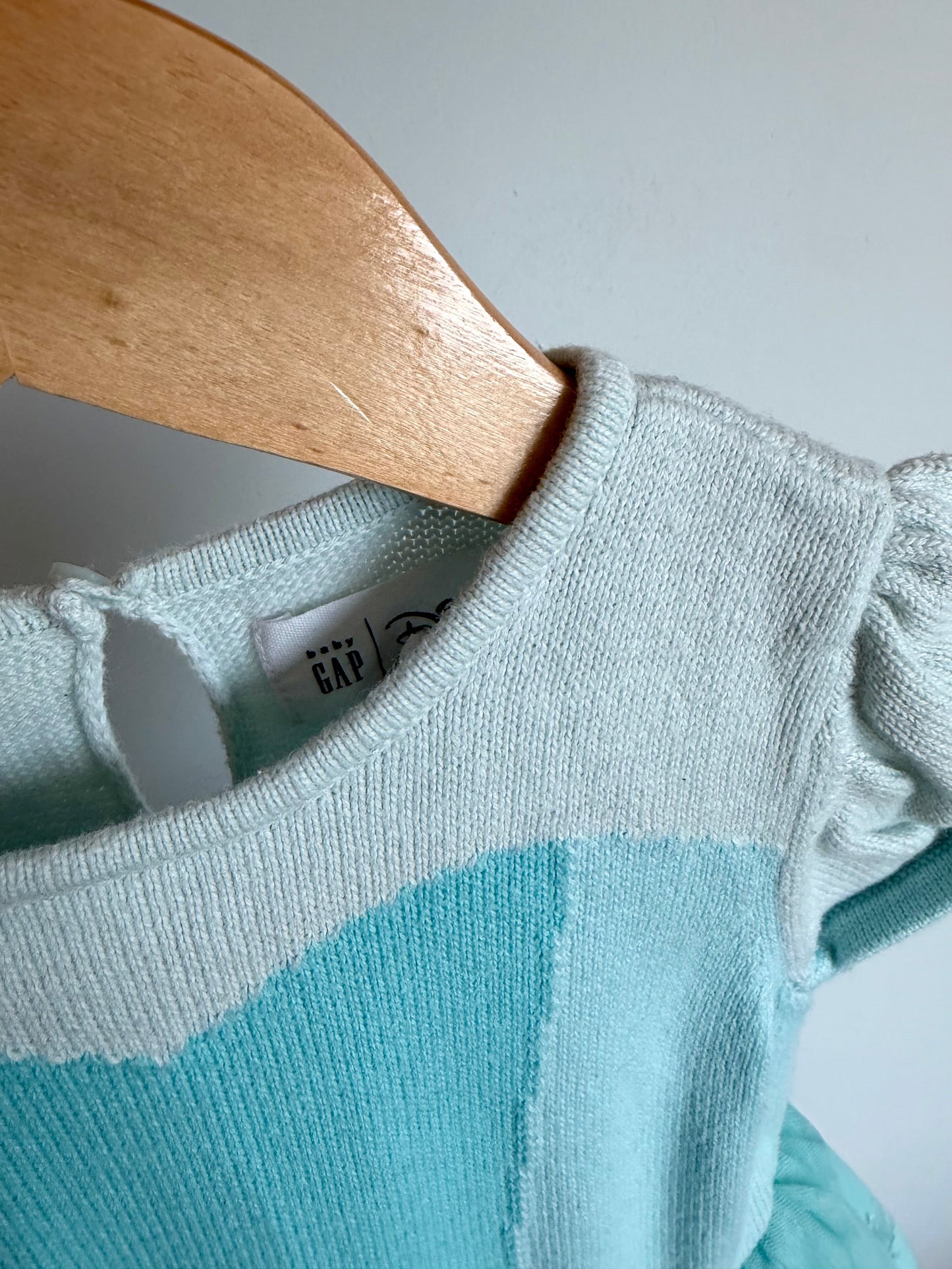 Gap Blue Knit Disney Dress / 18-24m