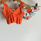 Cupshe Orange Orange 2 Piece Swimsuit / 2T