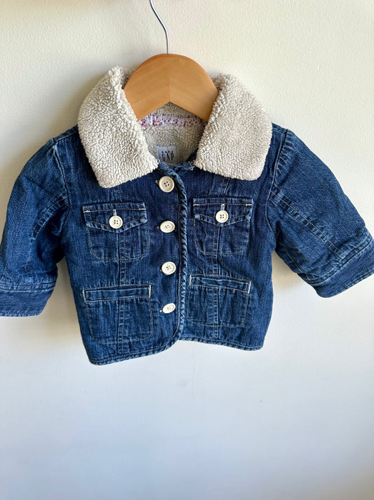 Gap Denim Button Jacket / 6-12m