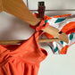Cupshe Orange Orange 2 Piece Swimsuit / 2T