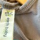 Bamboo Grey Lightening Jumpsuit with Diaper Flap / 3-6m