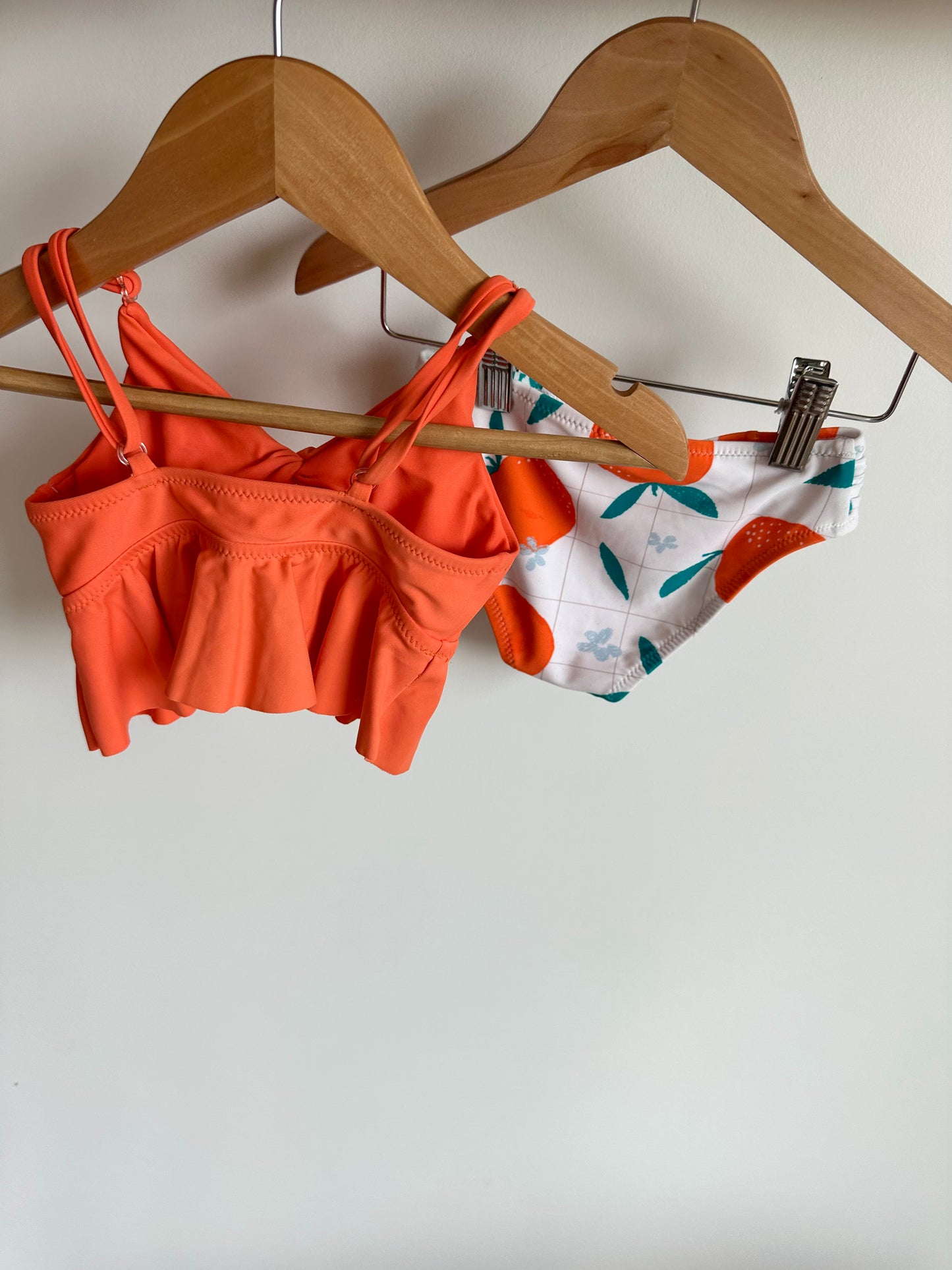 Cupshe Orange Orange 2 Piece Swimsuit / 2T