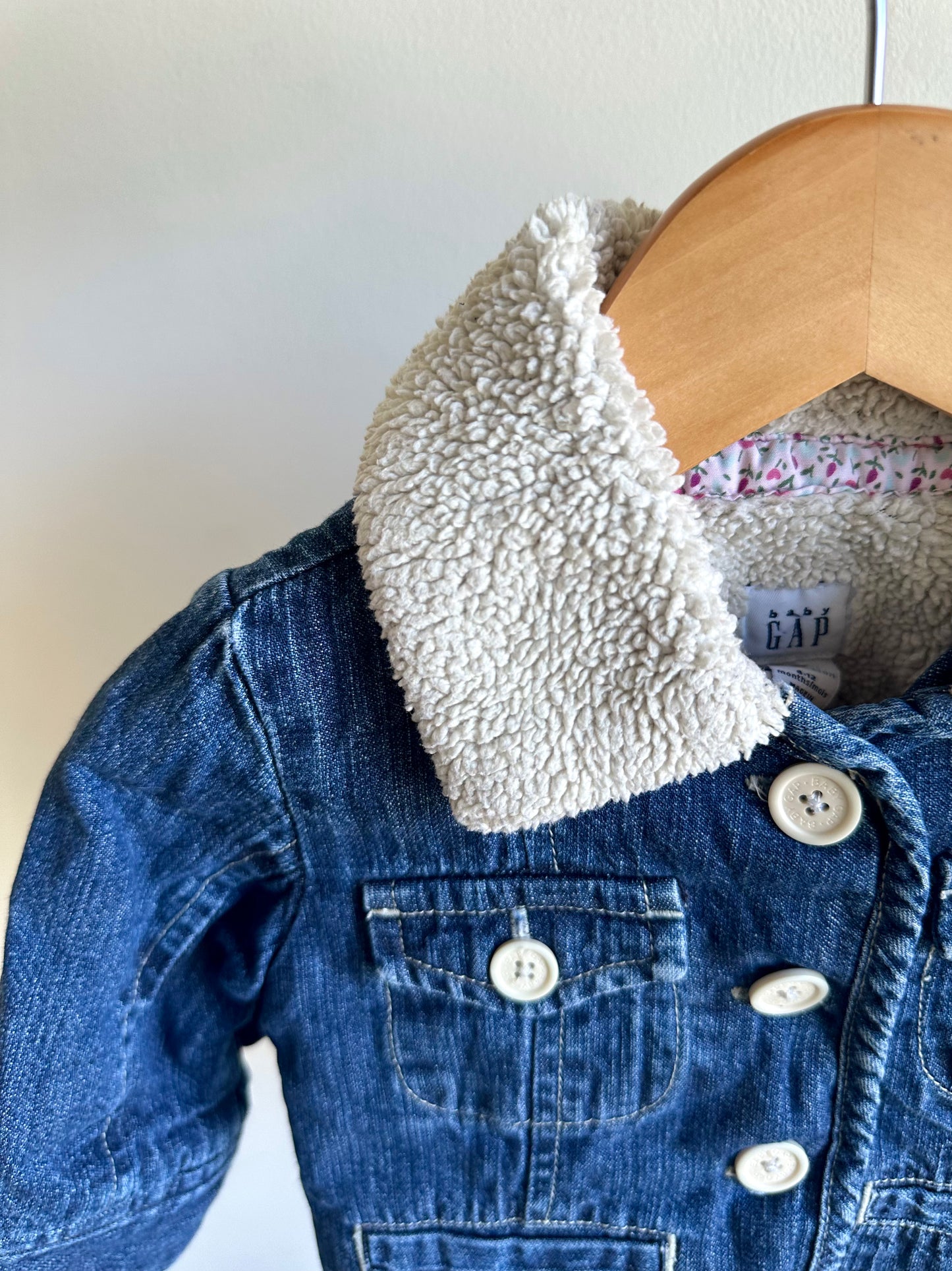 Gap Denim Button Jacket / 6-12m