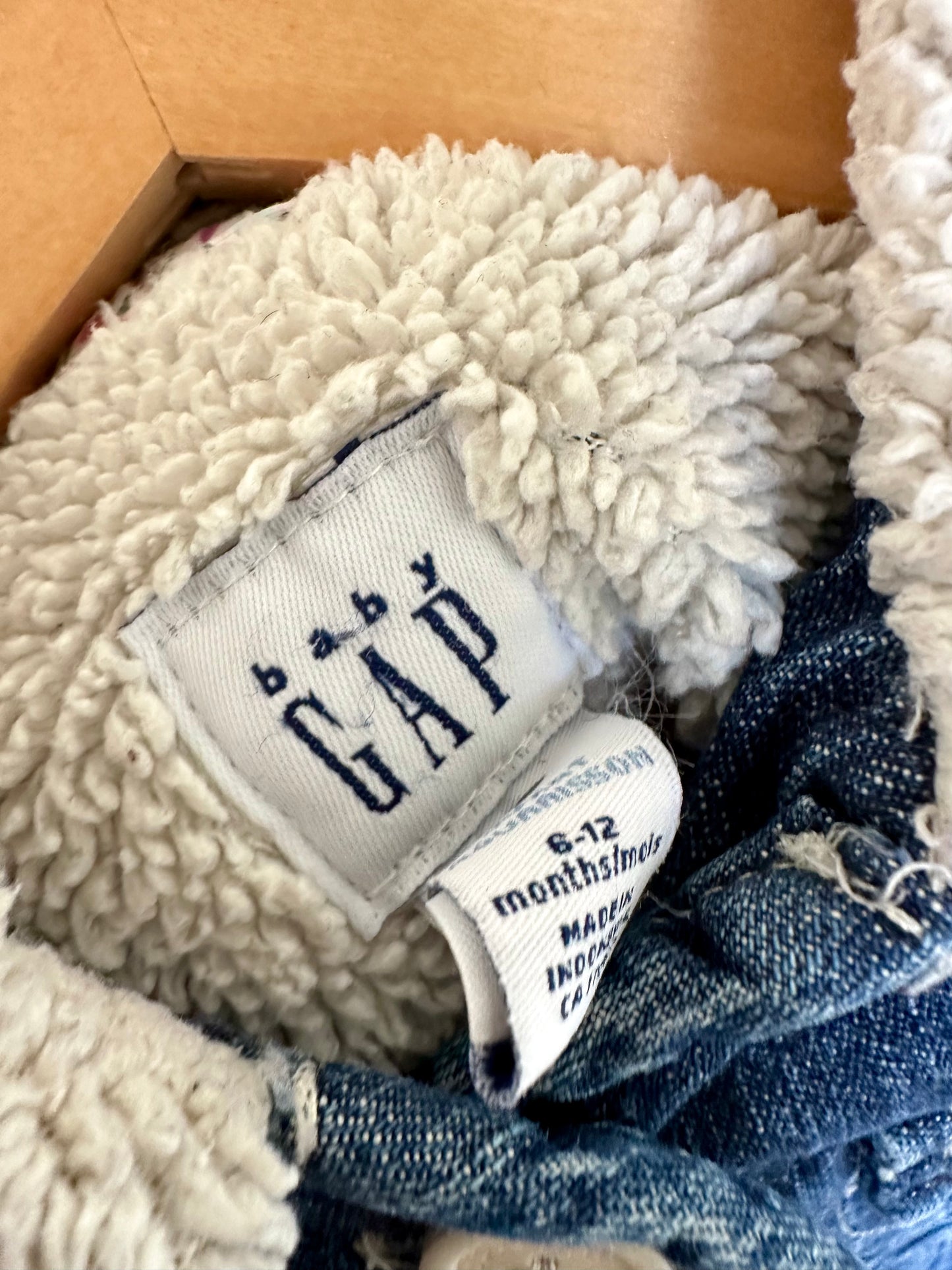Gap Denim Button Jacket / 6-12m