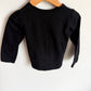 Mayoral Black Heart Long Sleeve / 3T
