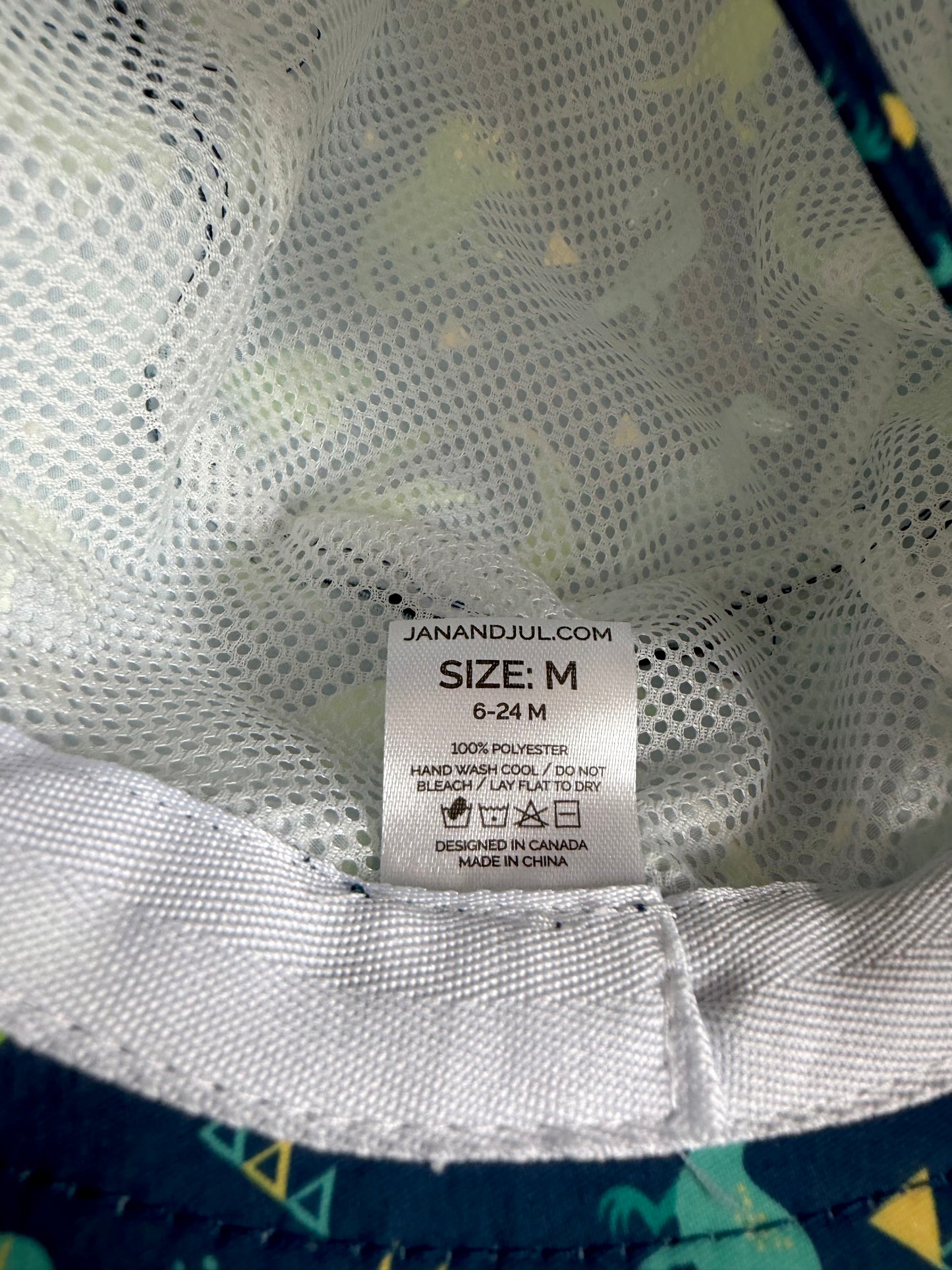 Jan & Jul Dino Hat (With tags) / 6-18m
