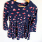 Navy Heart Dress / 5T