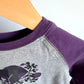 Roots Purple Sleeve Top / 6-12m