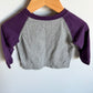 Roots Purple Sleeve Top / 6-12m