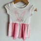 Pink Bunny Tulle Dress / 2T