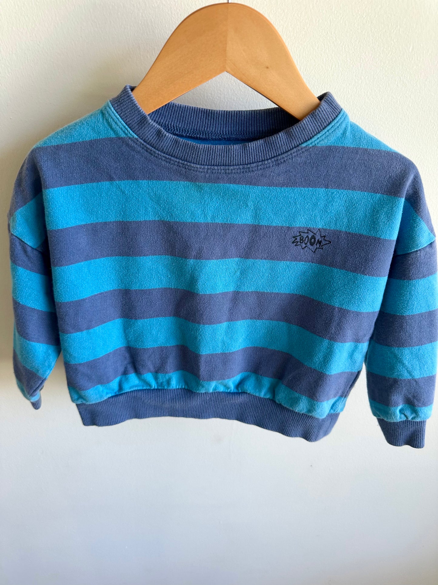 Boom Striped Sweater / 2T