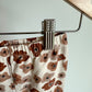 Tan Floral Leggings with Tapered Ruffle / 24m