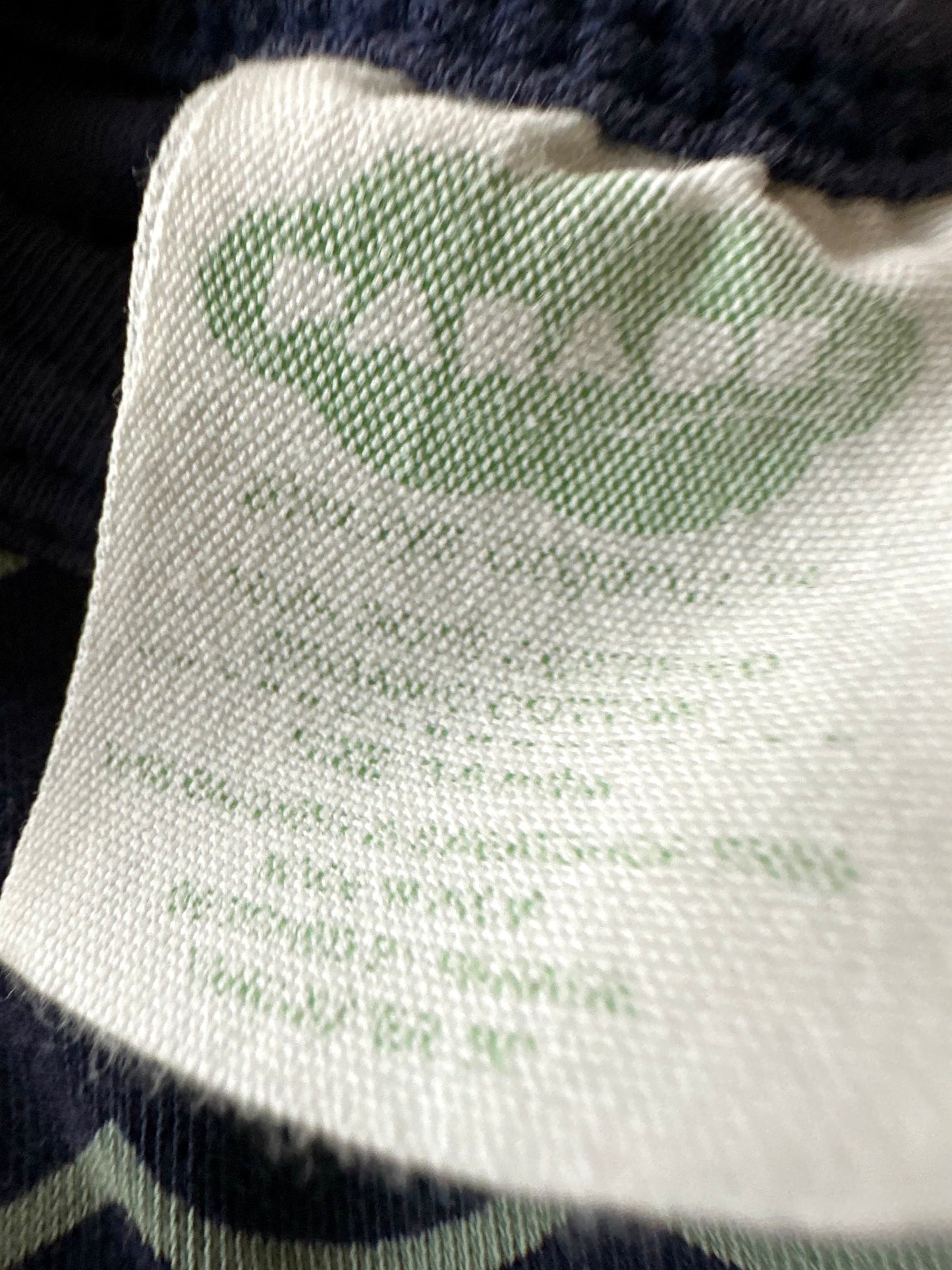 Parade Navy Waves Romper / 3-6m