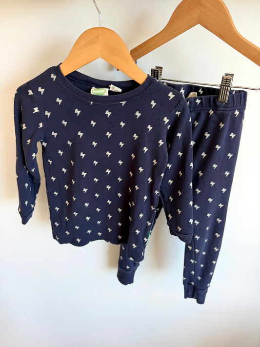 Parade Organics Lightening Two Piece PJ Set / 3-4T