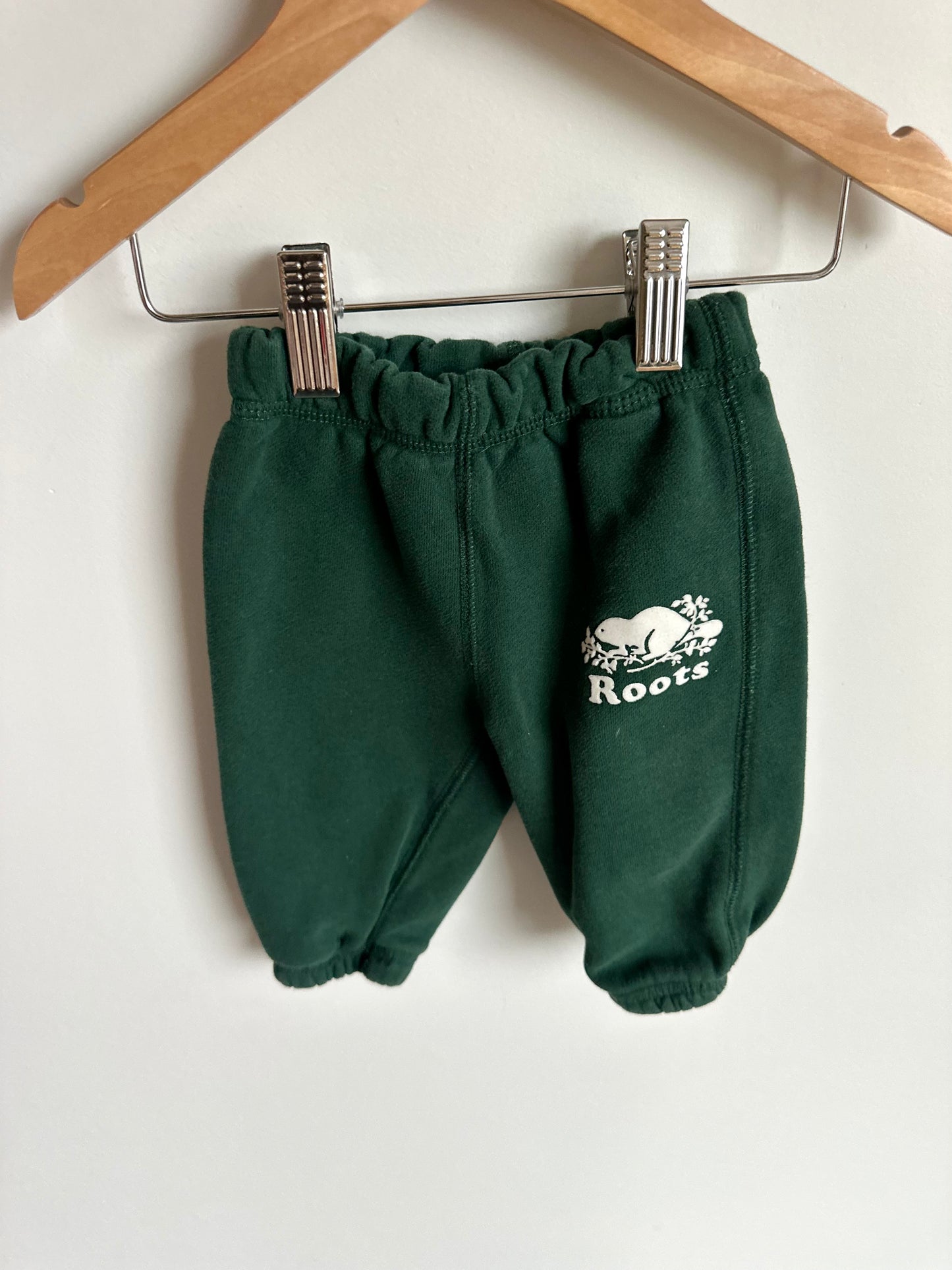 Roots Green Joggers / 3-6m