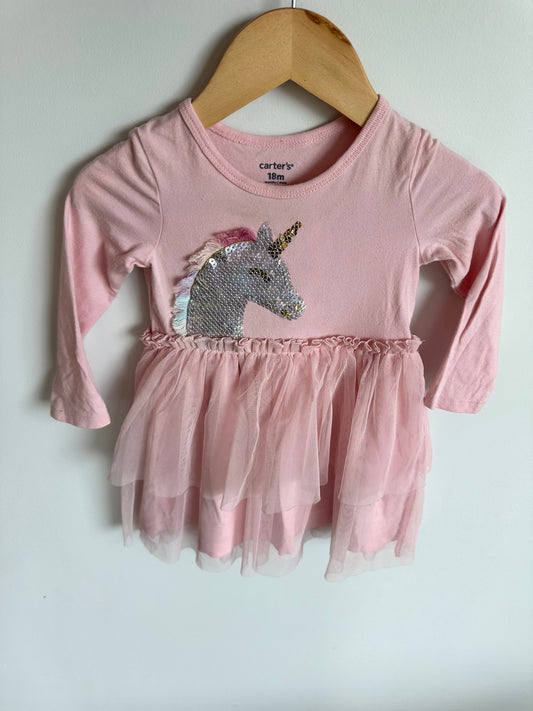Sequin Unicorn Dress / 18m