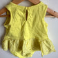 Gap Yellow Bodysuit with Dress / 12-18m