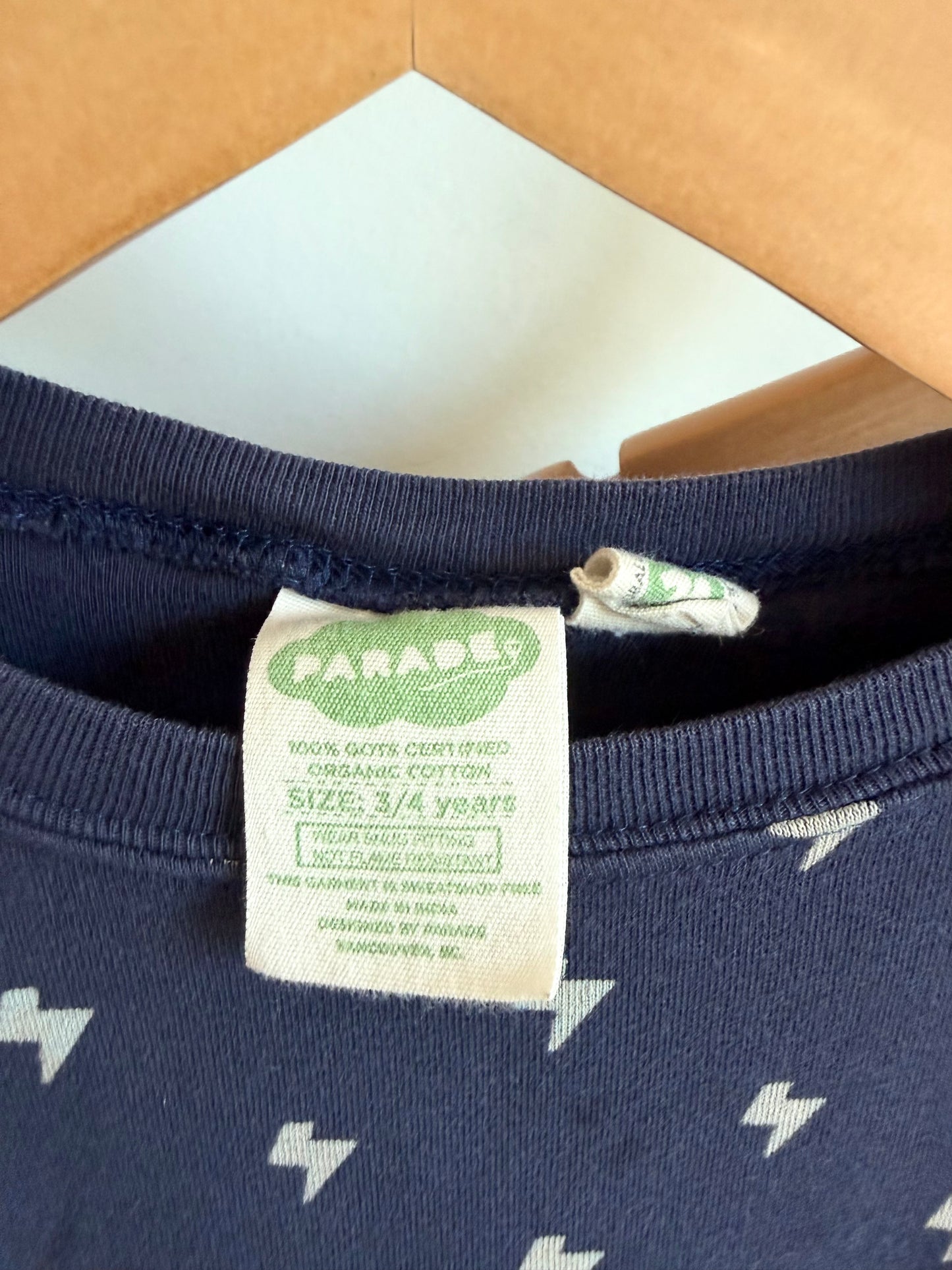 Parade Organics Lightening Two Piece PJ Set / 3-4T