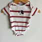 Mickey Mouse Striped Bodysuit / 3-6m