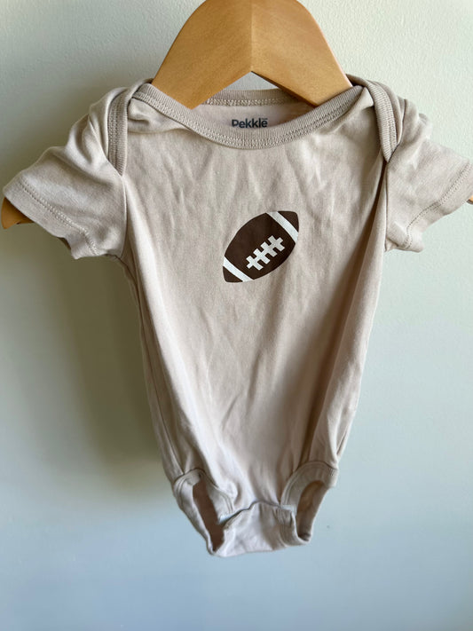 Football Cream Bodysuit / 18m