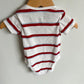 Mickey Mouse Striped Bodysuit / 3-6m