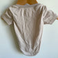 Football Cream Bodysuit / 18m