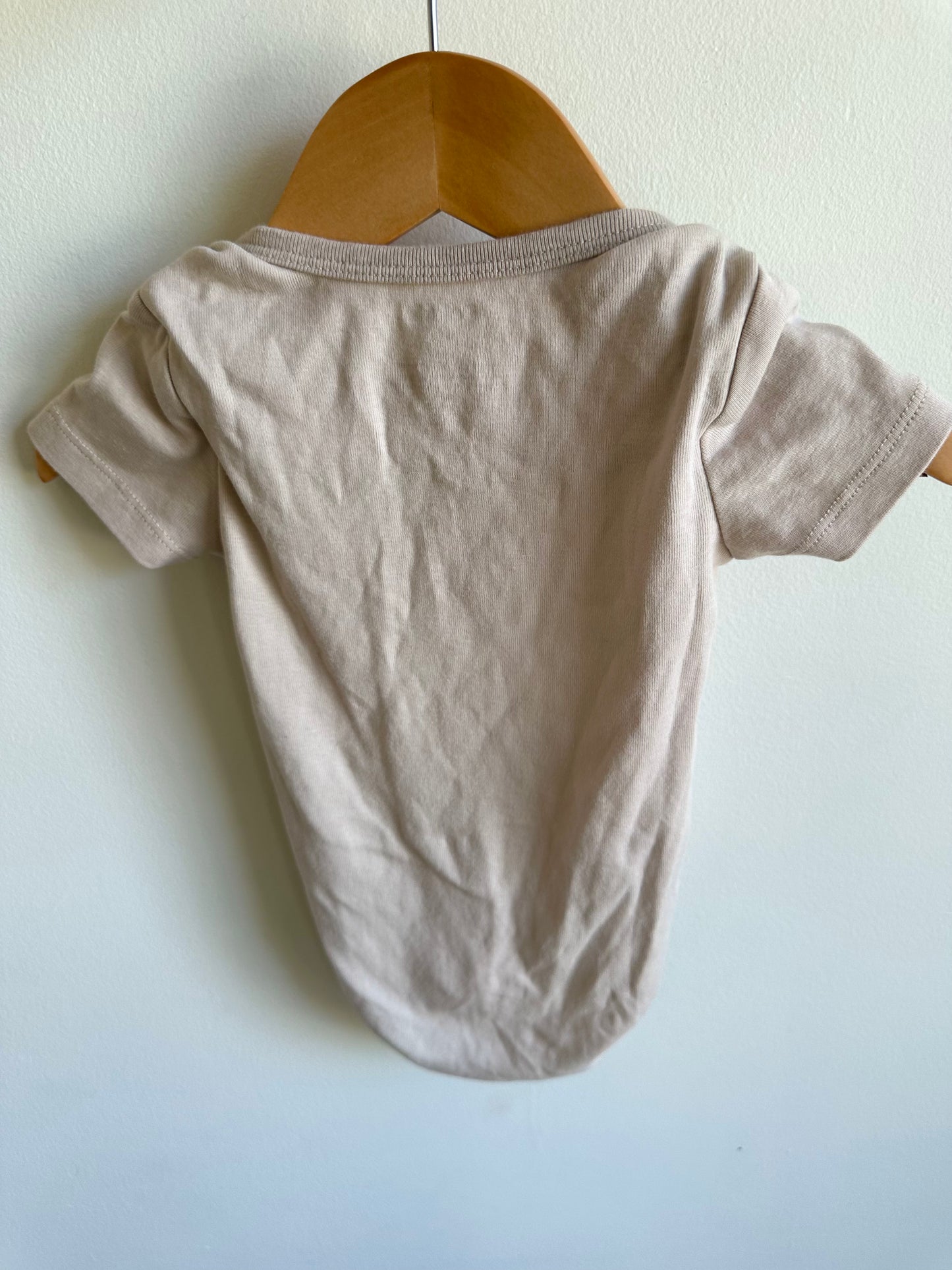 Football Cream Bodysuit / 18m