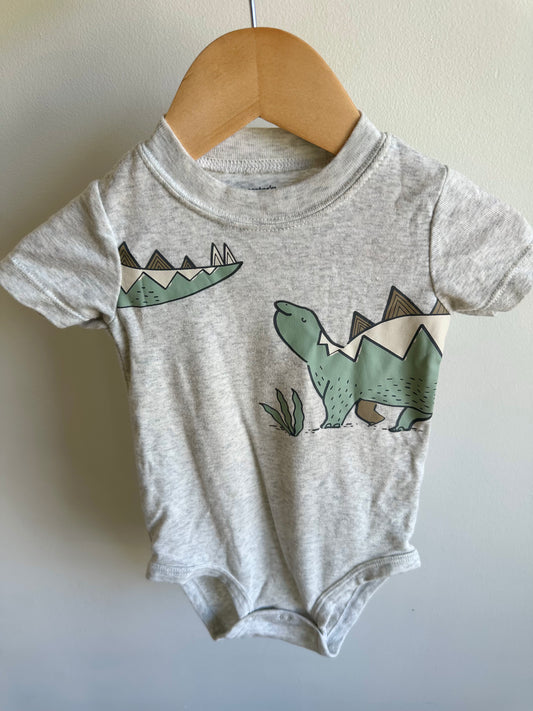 Dino Grey Bodysuit / 18m