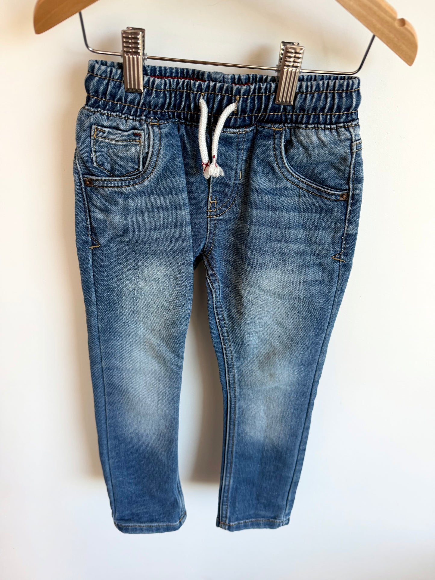 Skinny Jeans with Functional Drawstring / 4T