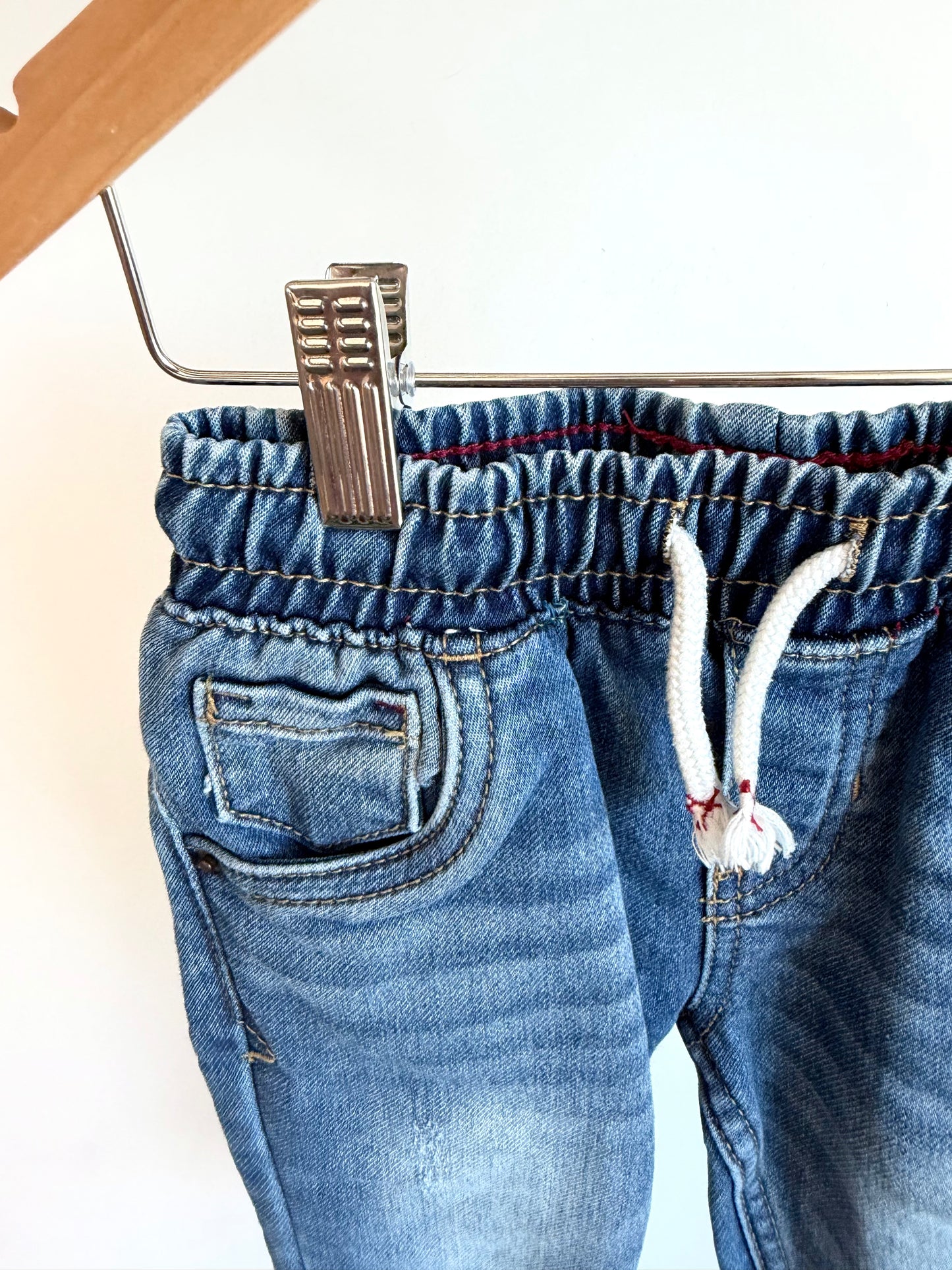 Skinny Jeans with Functional Drawstring / 4T