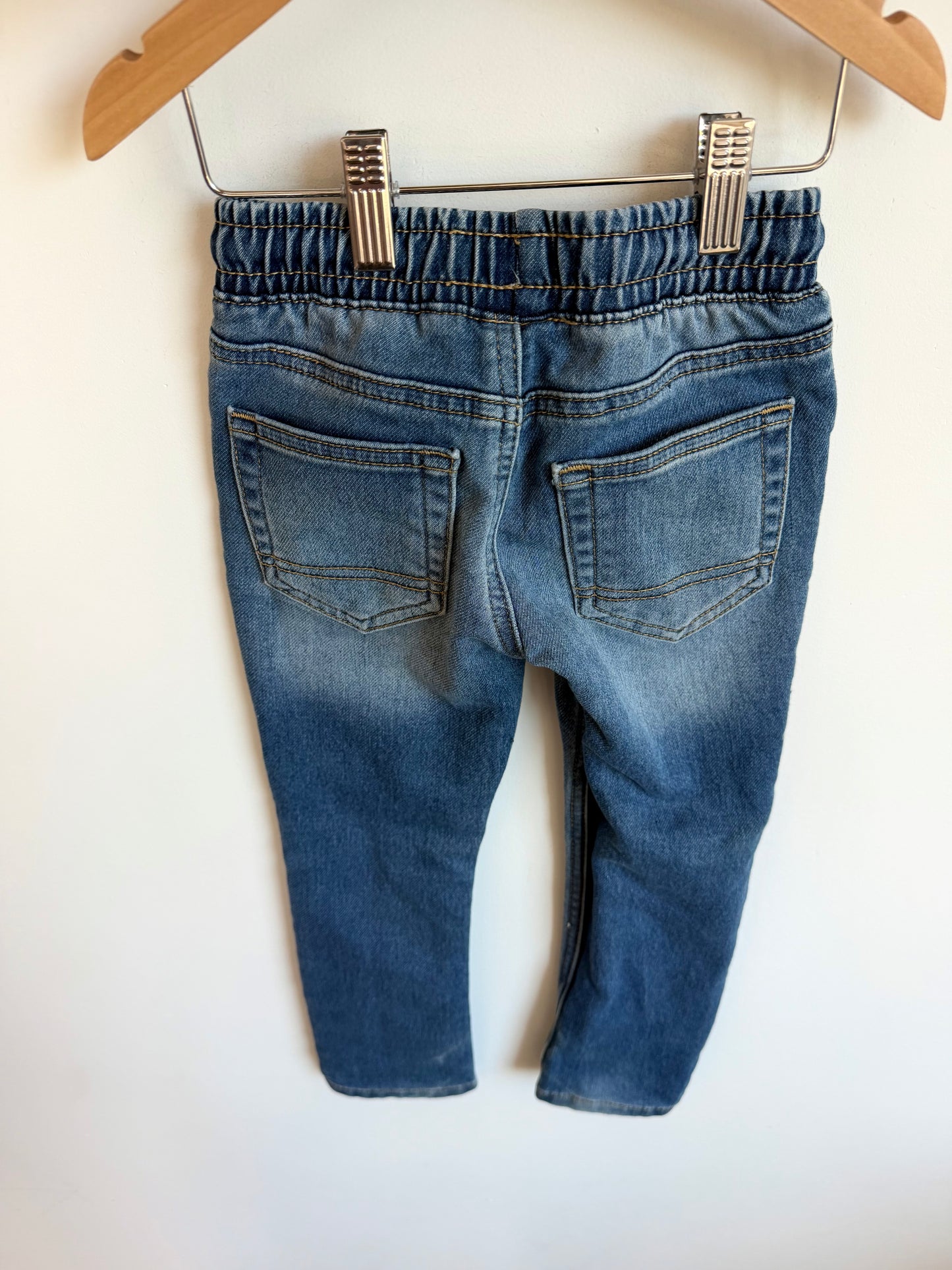 Skinny Jeans with Functional Drawstring / 4T