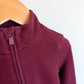 Maroon Half Zip Sweater / 4 years